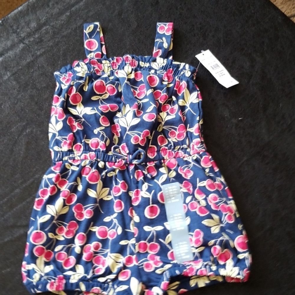BabyGap Childs cherry print romper